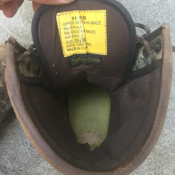 Cabellas Camo Boots Thinsulate - Picture 7 of 7